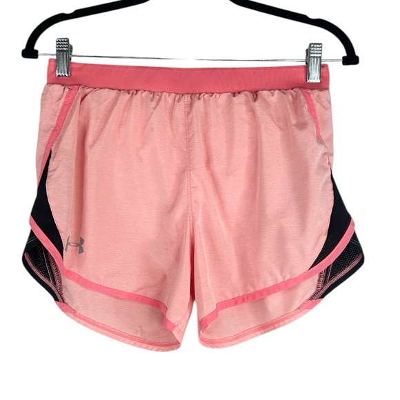 Under Armour Pants - Under Armour Pink Black Running Athletic Workout Short Size Small